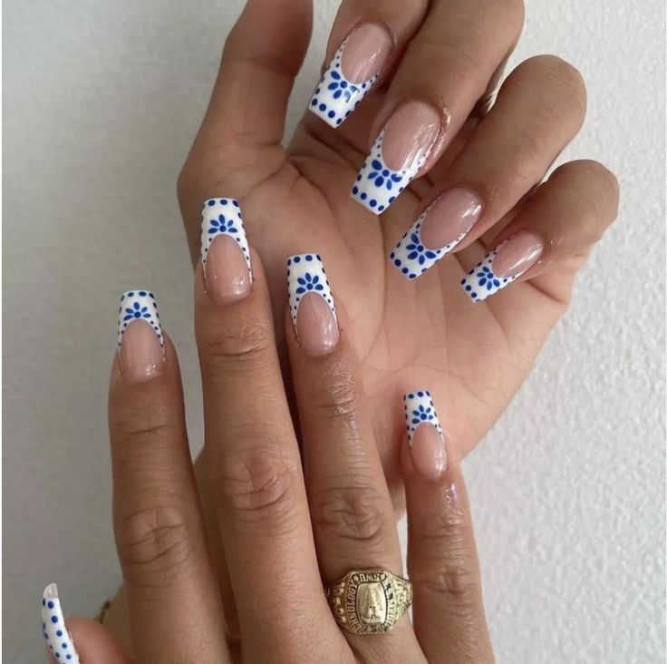 french tip nails