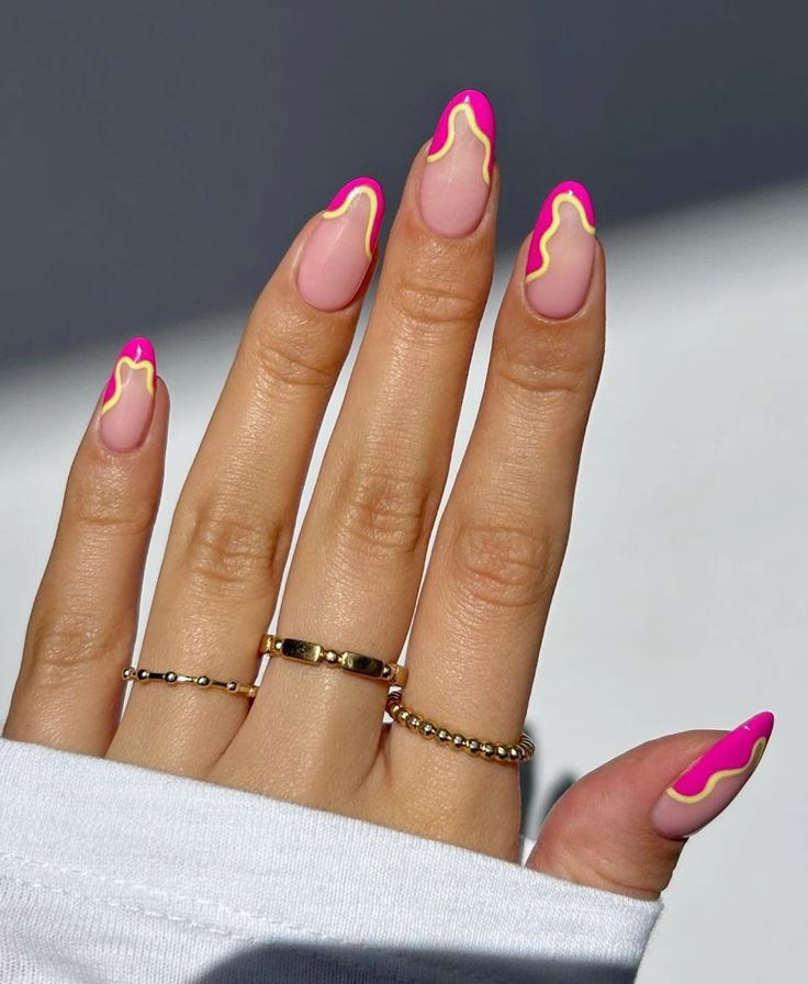 french tip nails