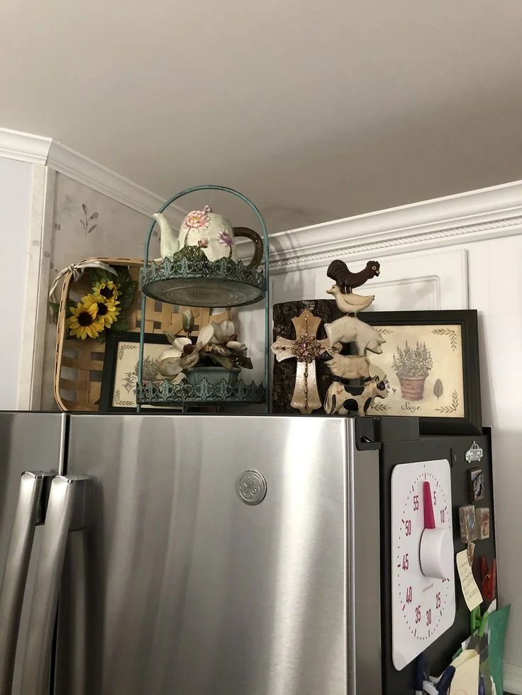 Top Of The Fridge Decor Ideas