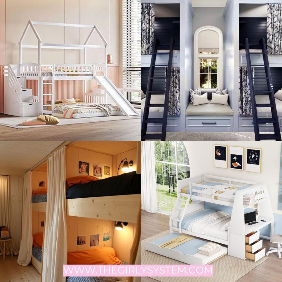 17 Creative Bunk Bed Ideas to Save Space