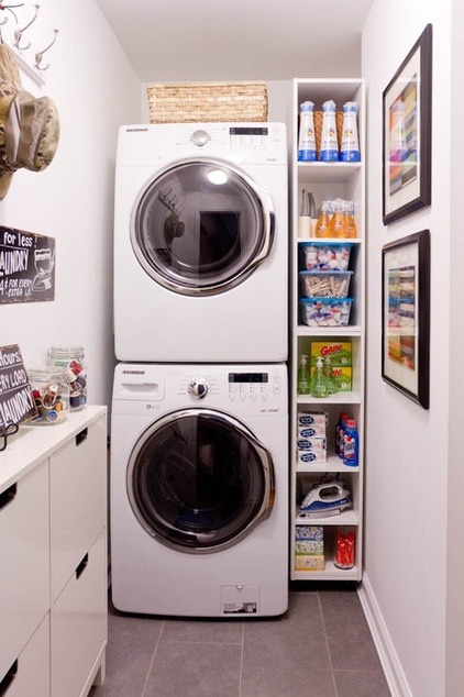stacked-washer-and-dryer-laundry-room-ideas