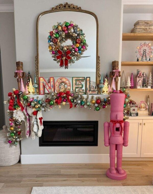 christmas-mantel-decor-ideas