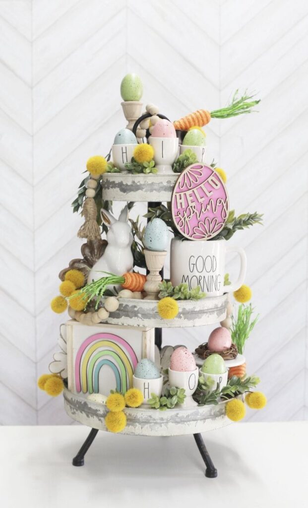easter-tiered-tray-decor